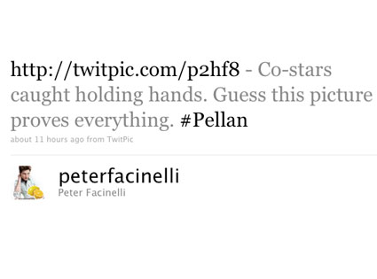 Peter Facinelli, Twitter Peter Facinelli, Twitter